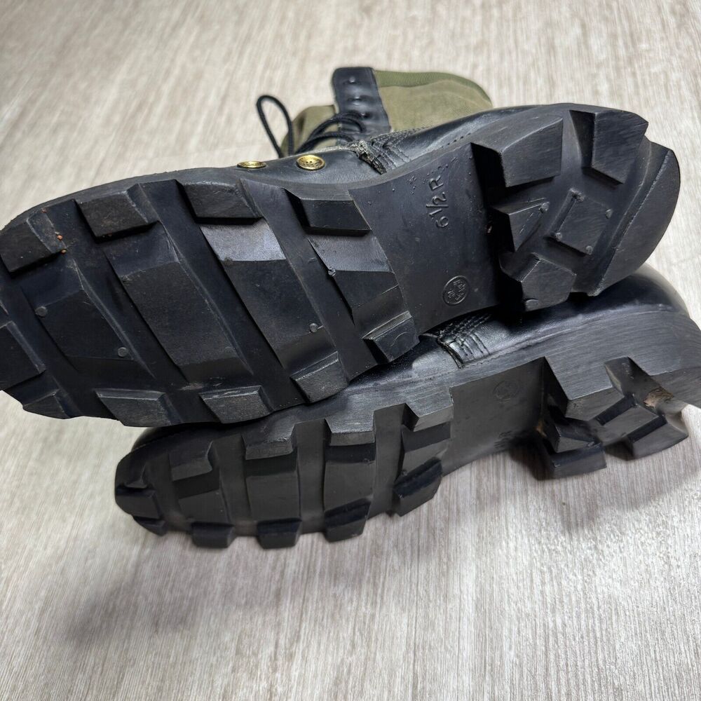 6.5 R USGI Vintage RO Search Jungle Boots Army Military Vietnam 1988 - Picture 3 of 7